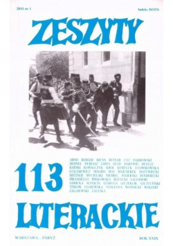 Zeszyty literackie nr 113 / 2011