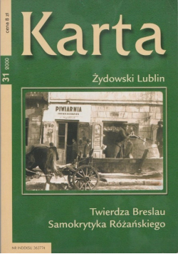 Karta nr 31 Żydowski Lublin Twierdza Breslau Samokrytyka Różańskiego