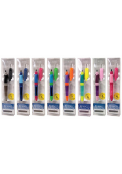 Pióro kulkowe First Pen + 6 naboi mix