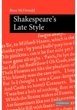 Shakespeare's Late Style