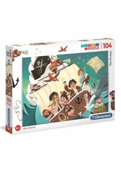 Puzzle 104 Super kolor The Pirates