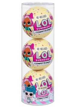 LOL. Surprise 3-Pack Confetti Beatnik Babe