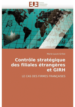 Contrôle stratégique des filiales étrangères et girh