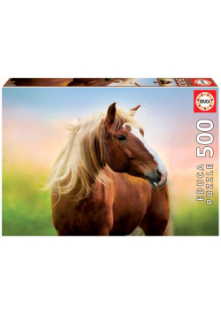 Puzzle 500 Koń na tle wschodzącego słońca G3