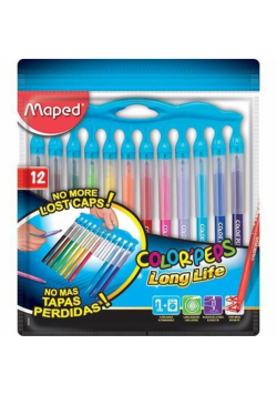 Flamastry Colorpeps Longlife Innovation 12 kolorów
