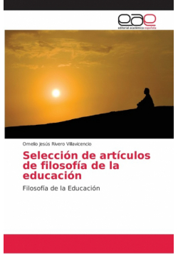 Selección de artículos de filosofía de la educación