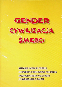 Gender Cywilizacja Śmierci