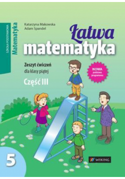 Matematyka SP 5/3 Łatwa matematyka ćw WIKING