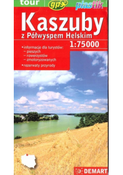 Kaszuby, Półwysep helski - mapa tur. 1:75 000
