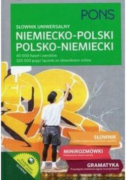 Słownik uniwersalny niemiecko-polski, polsko-niem.