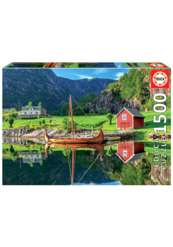 Puzzle 1500 Łódź wikingów G3