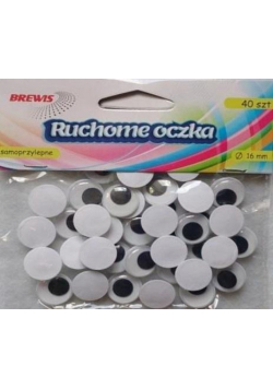Ruchome oczka 16mm 40szt