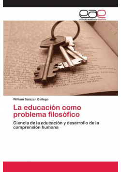 La educación como problema filosófico