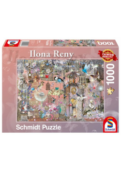 Puzzle 1000 Ilona Reny Różowe piękno