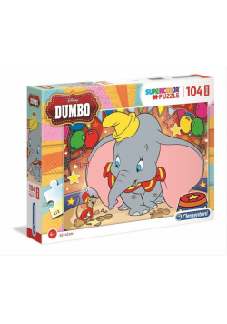 Puzzle 104 Maxi Super kolor Dumbo