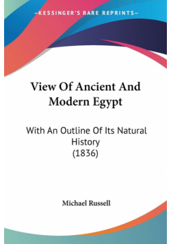 View Of Ancient And Modern Egypt