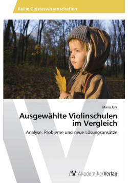 Ausgewählte Violinschulen im Vergleich