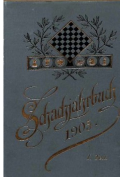 Schachjaburch  fur 1905 I Teil 1905 r.