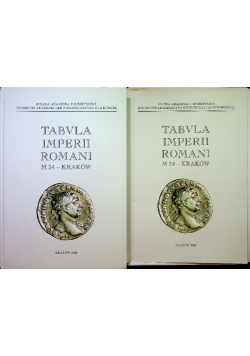 Tabula Imperii Romani M 34 Kraków z Mapkami