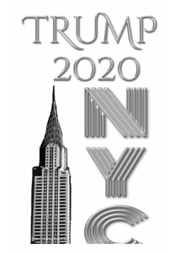 Trump-2020  Iconic  Chrysler Building  Sir Michael   designer   NYC  writing Drawing Journal.