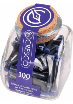 Naboje do piór niebieskie (100szt)