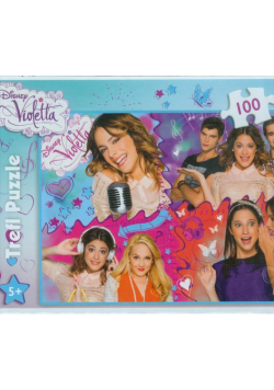 Puzzle 100 Disney Violetta Zakręcony świat Violetty