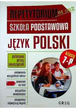 Repetytorium SP Język polski klasy 7 - 8