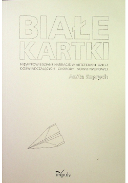 Białe kartki