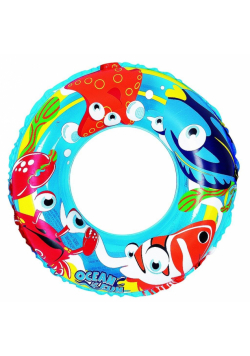Kółko do pływania ocean 50cm niebieskie