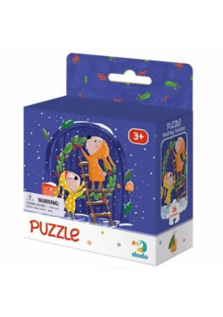 Puzzle 16 elementów Wyczekując świąt