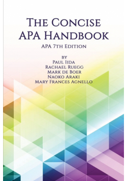 The Concise APA Handbook APA 7th Edition