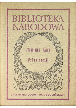 Halas Wybór poezji
