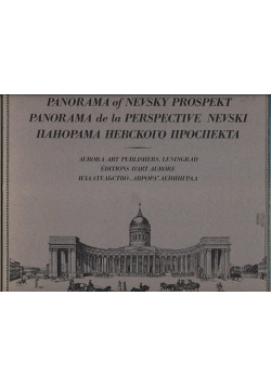 Panorama of Nevsky Prospekt