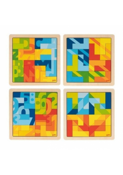 Puzzle Mozaika w kształcie literek L
