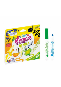 Pisaki zapachowe Perfume Maxi 10 kolorów CARIOCA