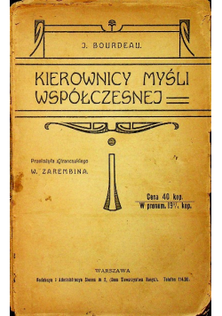 Kierownicy myśli współczesnej  ok 1909 r.