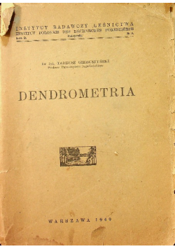 Dendrometria 1949 r.