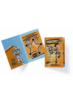 Karnet B6 3DS-016 Urodziny Toy Story