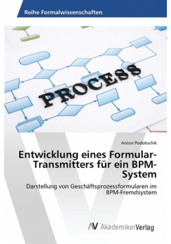 Entwicklung eines Formular-Transmitters für ein BPM-System