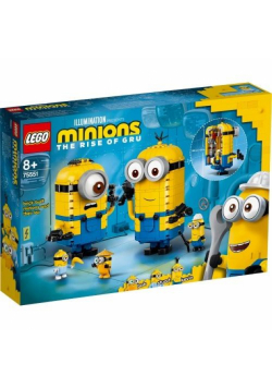 Lego MINIONS 75551 Minionki z klocków i gniazdo