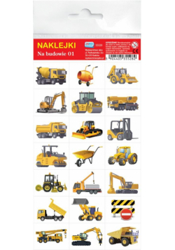 Naklejki. Na budowie
