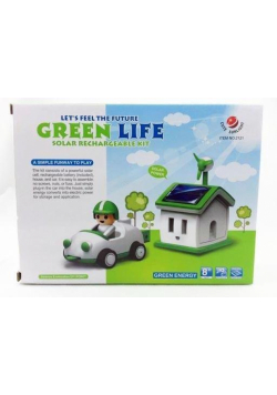 Robot Solarny autko z akumulatorkiem