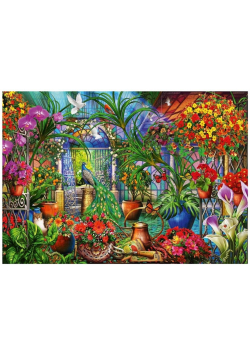 Puzzle 1000 Tropikalny domek Ciro Marchetti