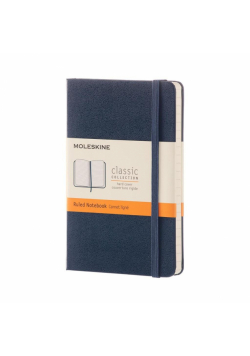 Notes Classic 9x14 tw. linia- szafirowy MOLESKINE