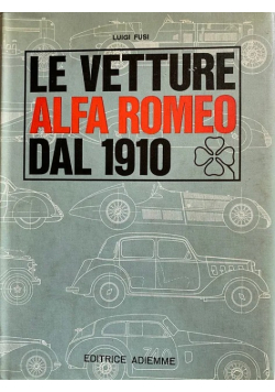 Le Vetture Alfa Romeo dal 1910