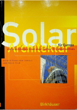 Solar Architektur fur Europa