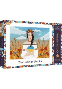 Puzzle 1000 Serce Ukrainy Puzzle ukraińskie