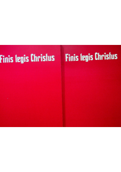 Finis legis christus tom 1 i 2