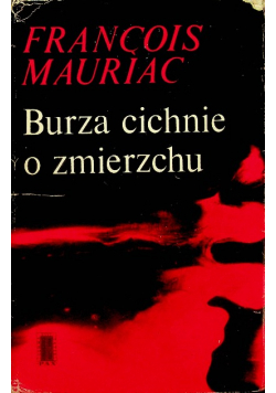 Burza cichnie o zmierzchu