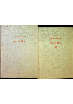 Pisma Tom I i II